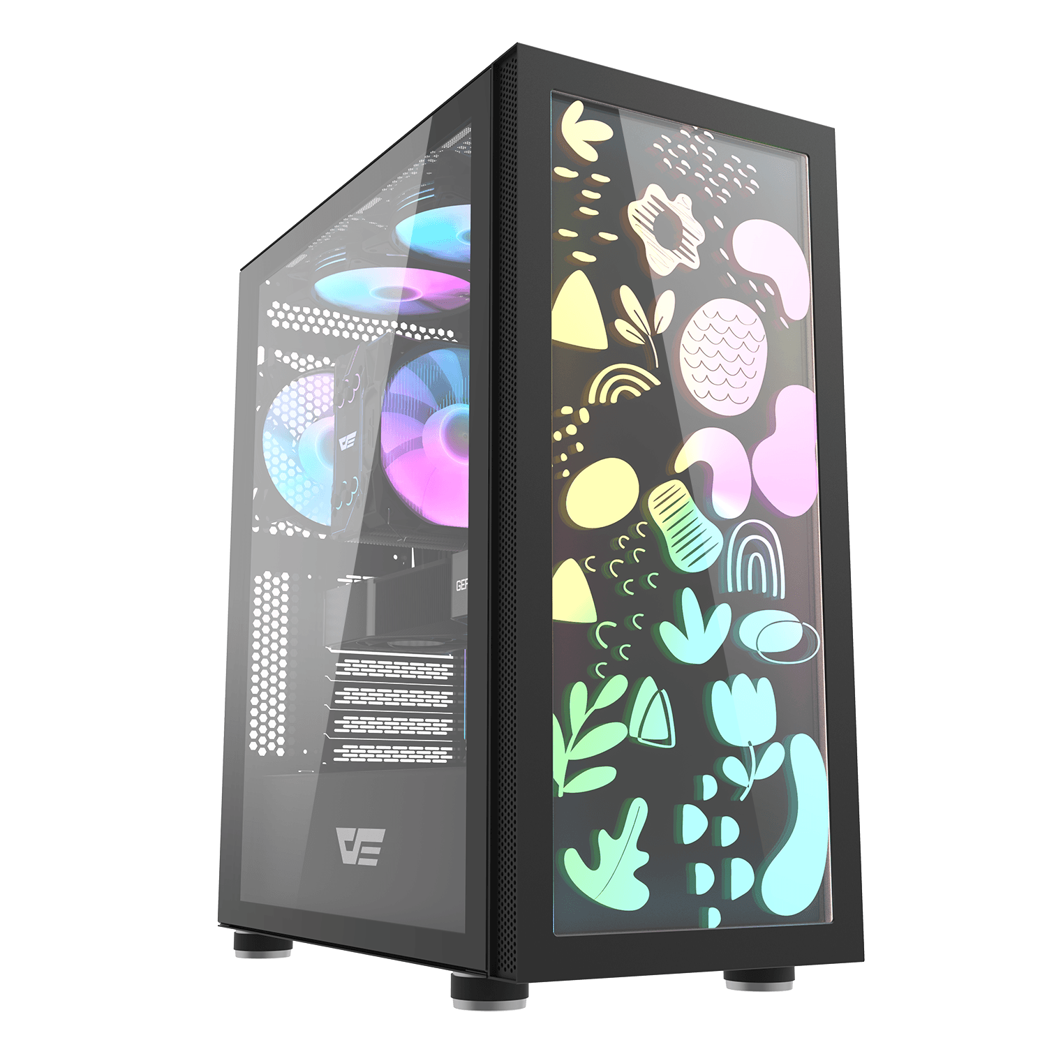 DarkFlash Casing DK210 Graffiti Black