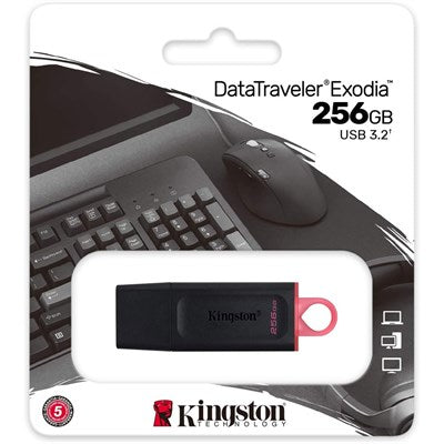 Kingston USB Flash Drive Exodia 256GB 3.2 DTX/256GB