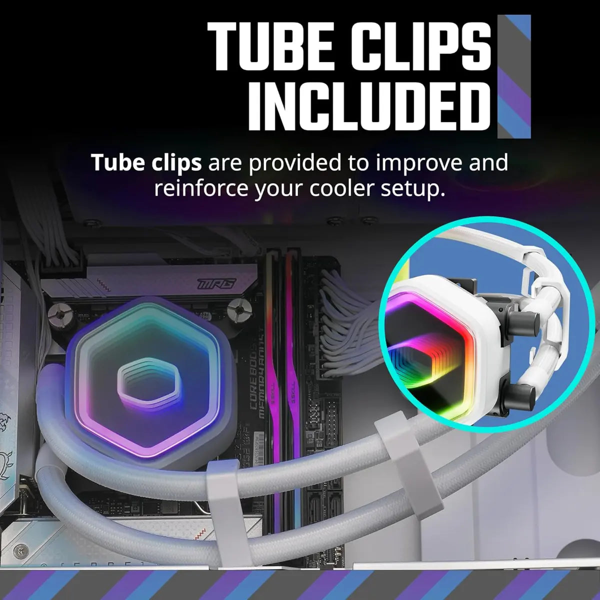 Cooler Master Liquid Cooler Master Liquid 360 ii Dual Chamber Pump White