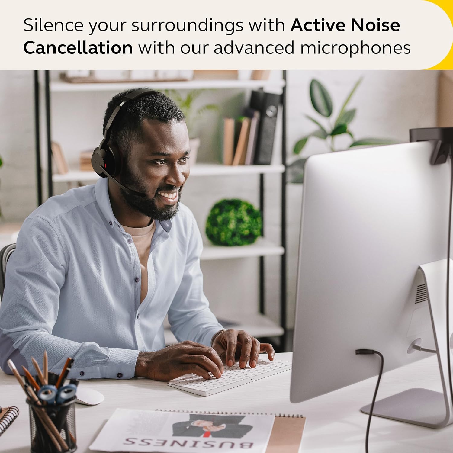 Jabra Headset Evolve2 55 Wireless Stero With Charging Dock