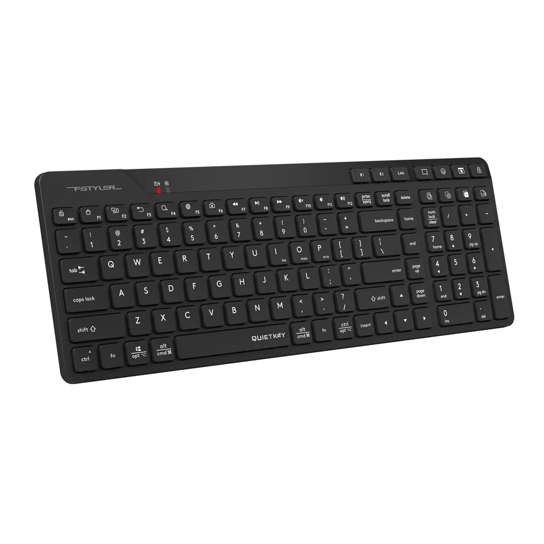 A4Tech Keyboard FBK27C AS Bluetooth 2.4G Rechargeable