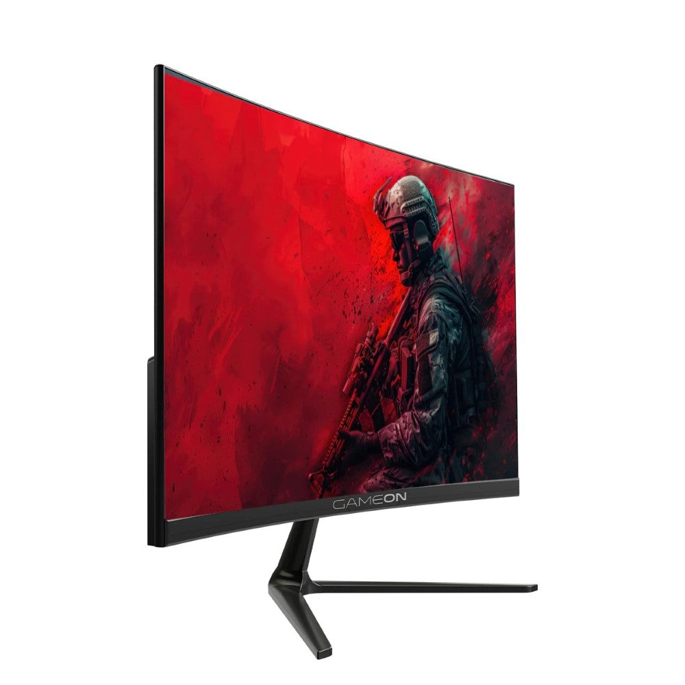 Gameon Led Monitor Curved 24 inch FHD 120Hz Black