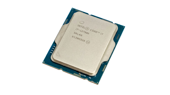 Intel Processor Core i7 12700K Chip Cores up to 5.0 GHz