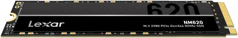 Lexar M.2 NVMe SSD 512GB NM620 PCle Gen 3x4