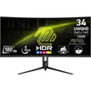MSI LED Monitor MAG 342CQR E2 180Hz 1440p UWQHD VA 34" Curved