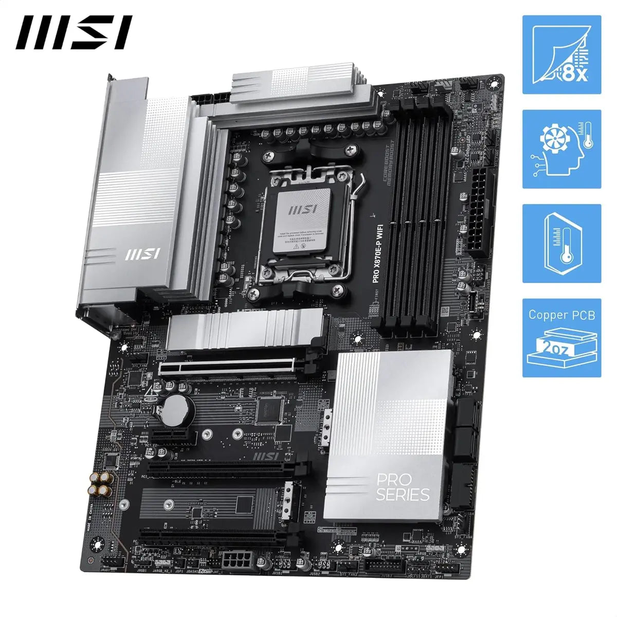 MSI Motherboard X870E P WiFi ATX