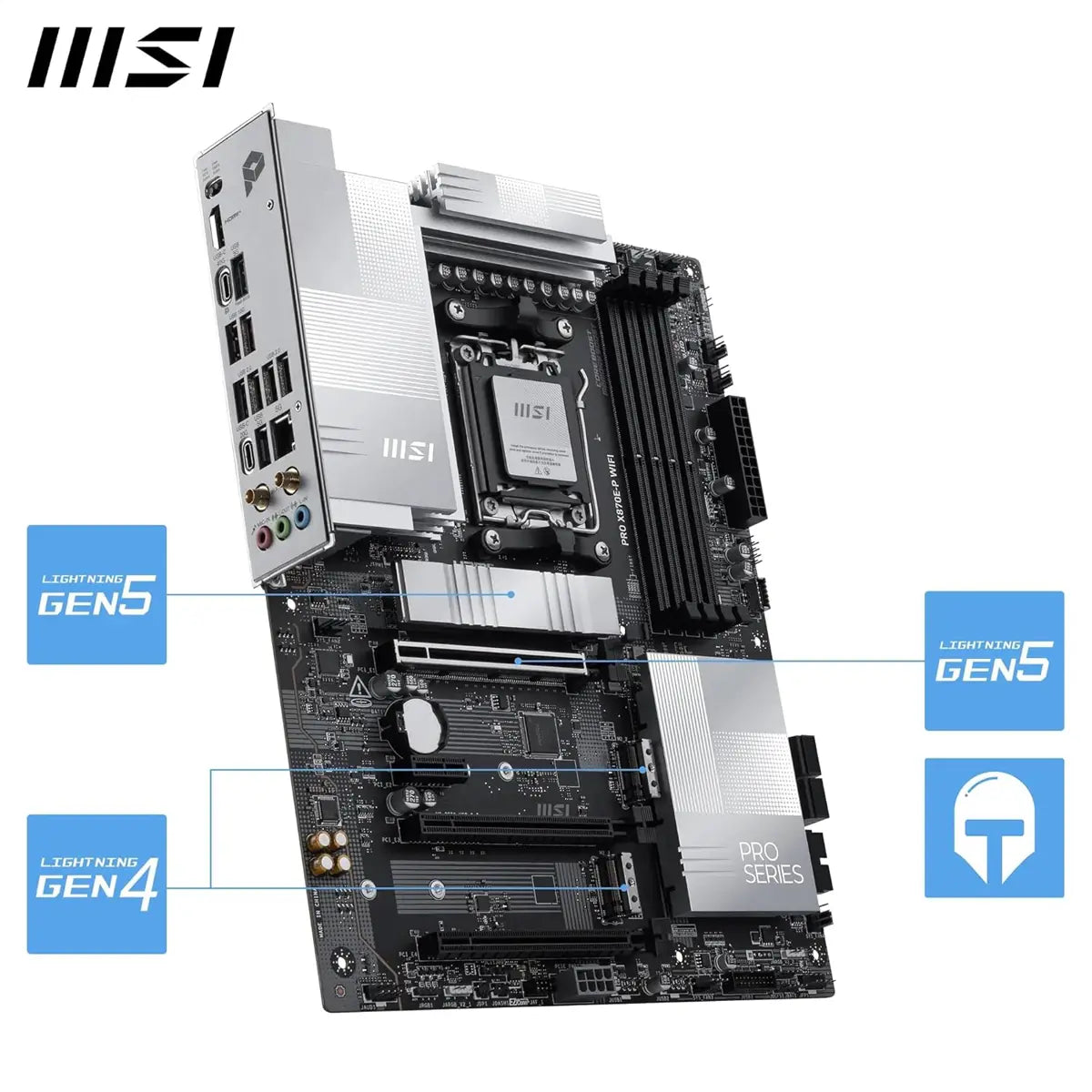 MSI Motherboard X870E P WiFi ATX