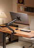 MXG LED Stand EMA-12 Economical Mechanical Spring Dual Monitor Arm