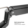 MXG LED Stand BMA-36 Triple Monitor Premium Aluminum Spring-Assisted With 3.0 USB