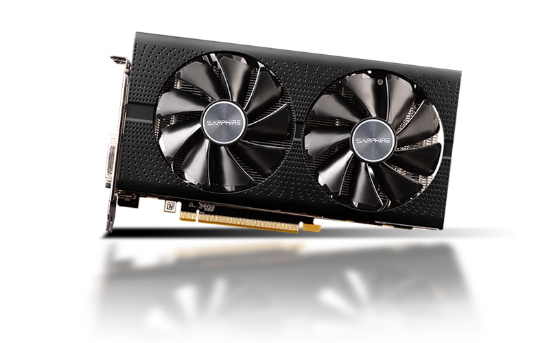 Sapphire Graphic Card RX 580 Pulse 8GB AMD Radeon Used