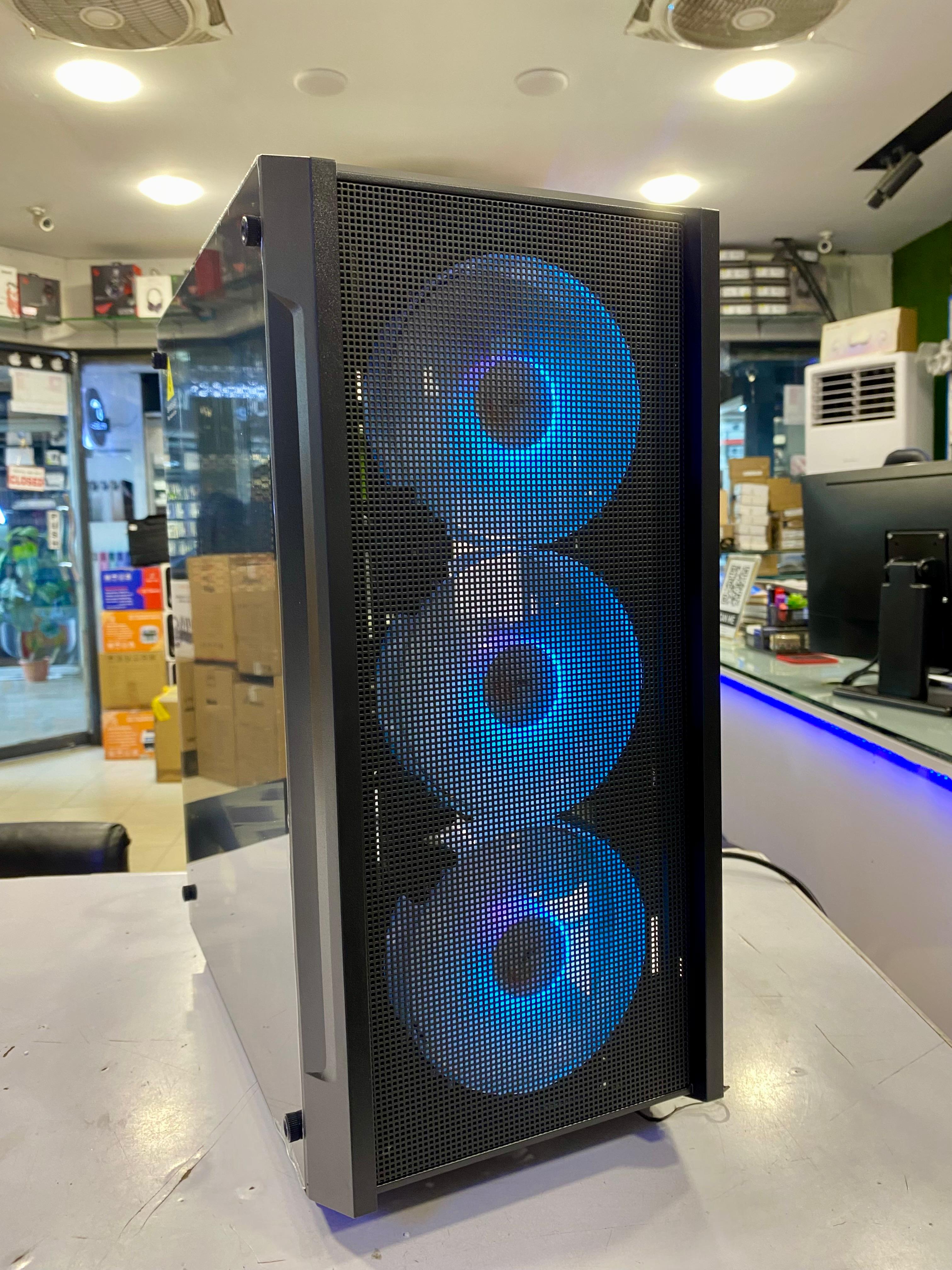 E-Dragon Casing Syrax 3x ARGB Fan Black