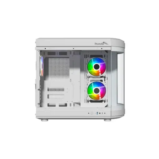 Thunder Casing Rouge Without Fan White TGC-657W Mid-Tower ATX Gaming Case