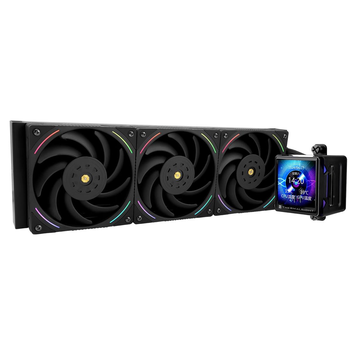Thermalright Liquid Cooler Elite Vision 360 LCD ARGB Black