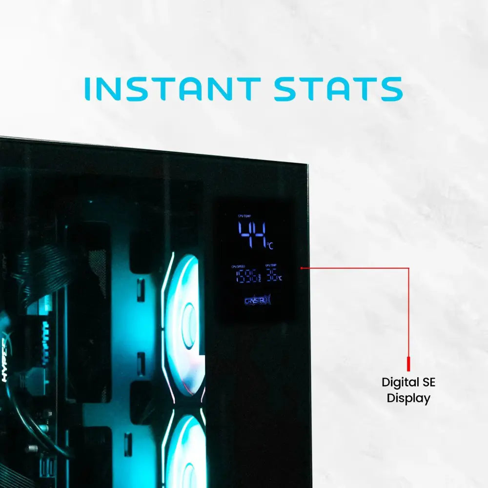 CrystalX Casing Vortex Pro V331-N 3x infinity Fan