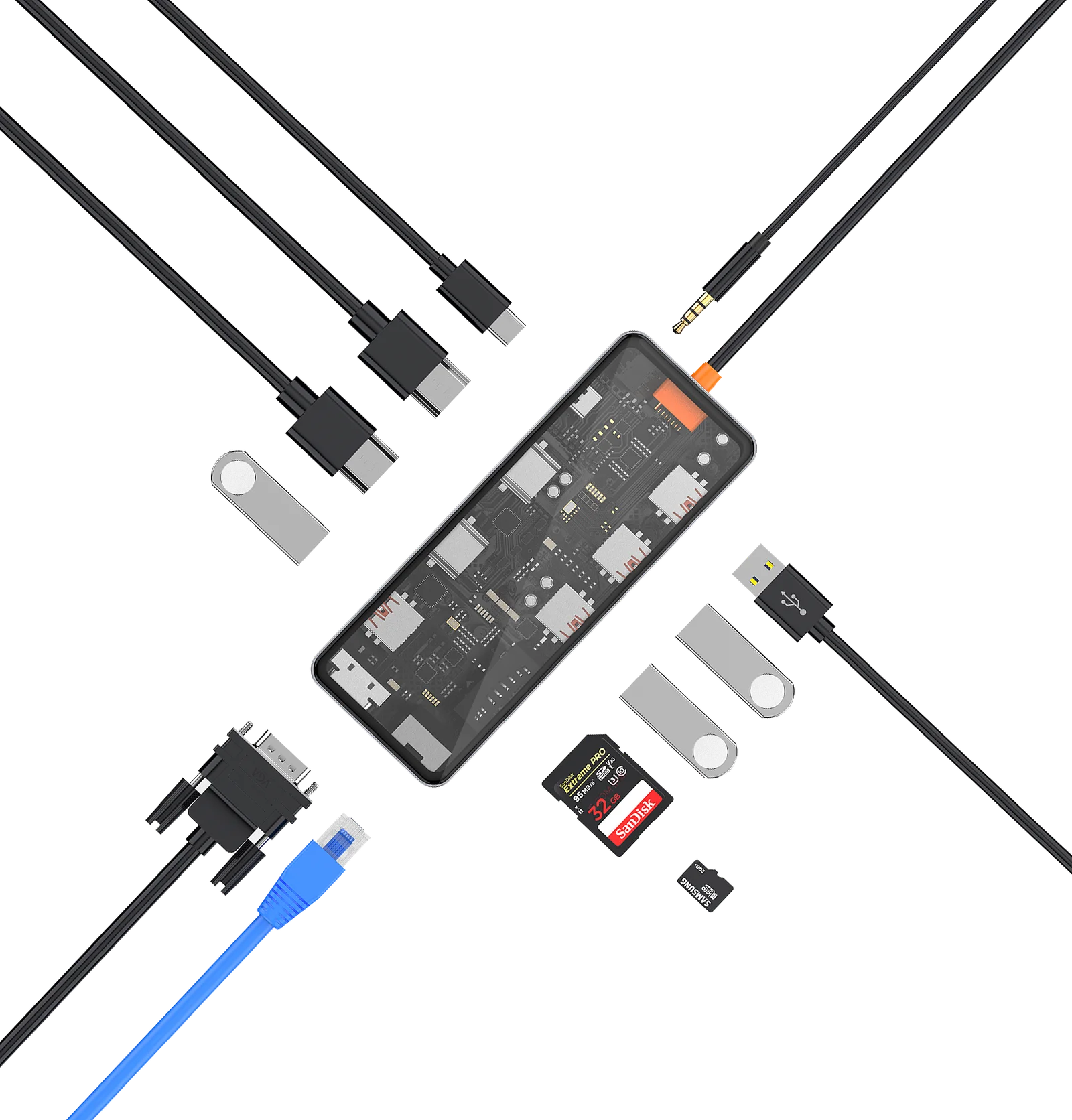 WIWU Hub CYBER CB-012