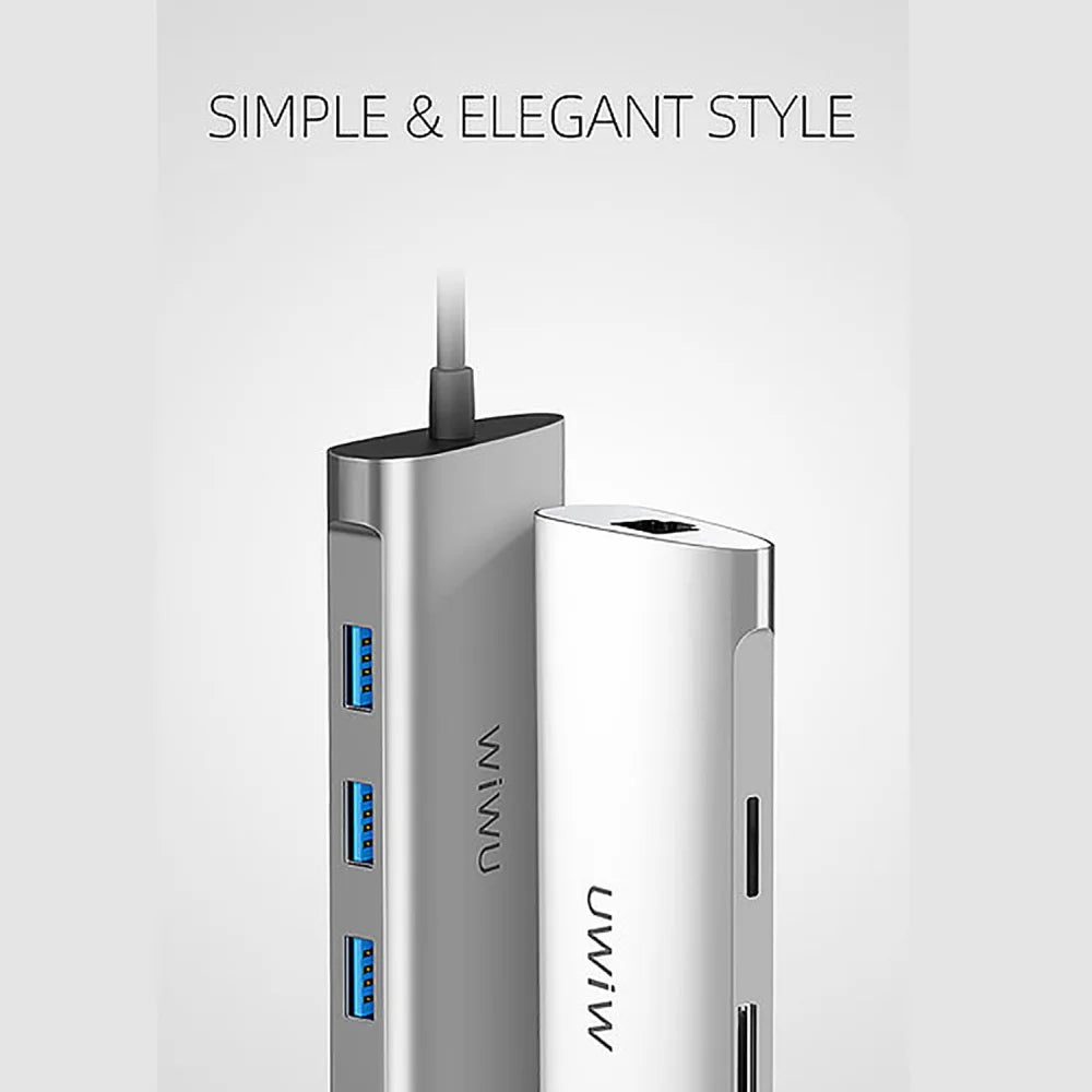 WIWU Converter 6 in 1 (631STR) Type-C Hub