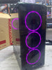 Xtech Casing F8 mid Tower black with 4 Rgb Fans