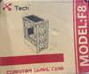 Xtech Casing F8 mid Tower black with 4 Rgb Fans