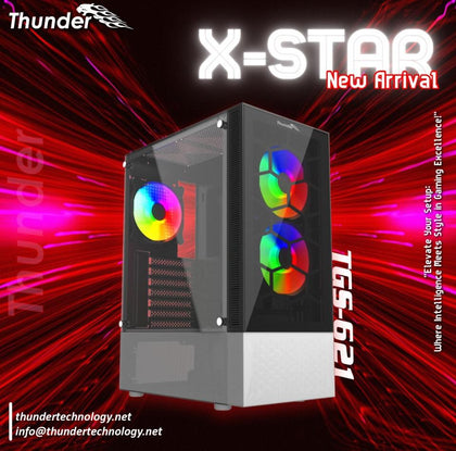 Thunder Casing X Star 3 RGB Fans
