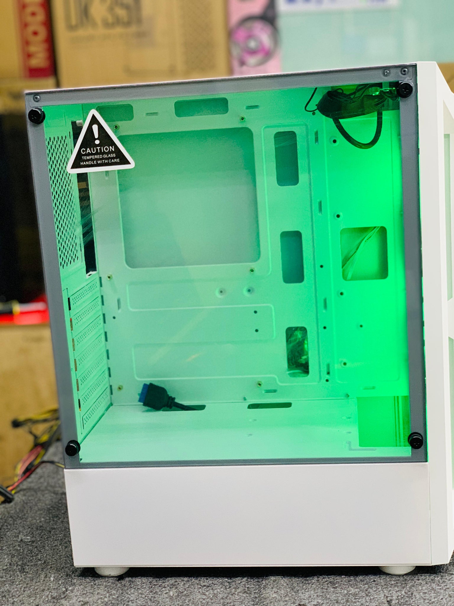 Sonic Casing R19 White 3 RGB Fans Price in Pakistan – BuyersPK.com
