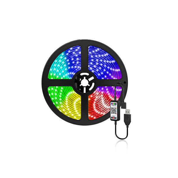 Xtrike Me Led Strip Ht-5050-b5 5 Meters Bluetooth V4.2 Rgb With App ...