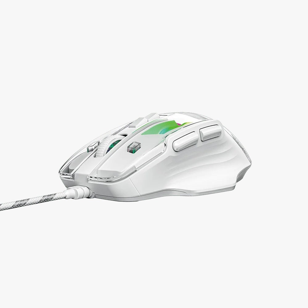 Xtrike Me Mouse Gm-319 Wired Gaming 7200 Dpi White