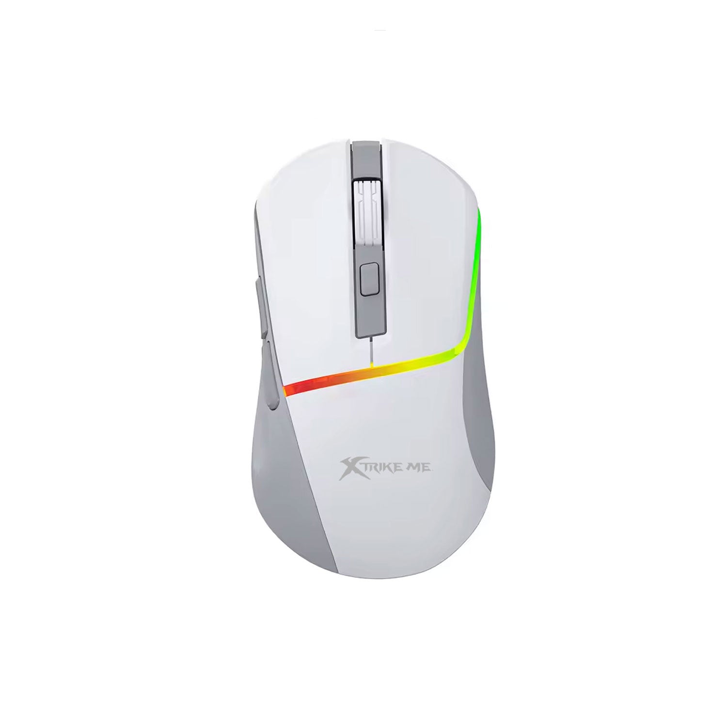 Xtrike Me Mouse Gm-322 Wired Gaming 7200 Dpi Rgb Backlight Ergonomic Design White