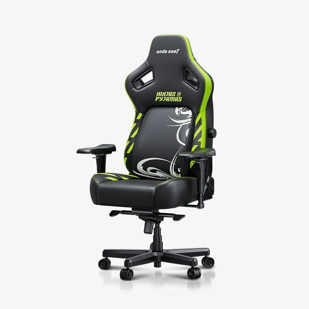 AndaSeat Chair Kaiser 4 XL NRG Edition Ergonomic Gaming Chair - Black Green