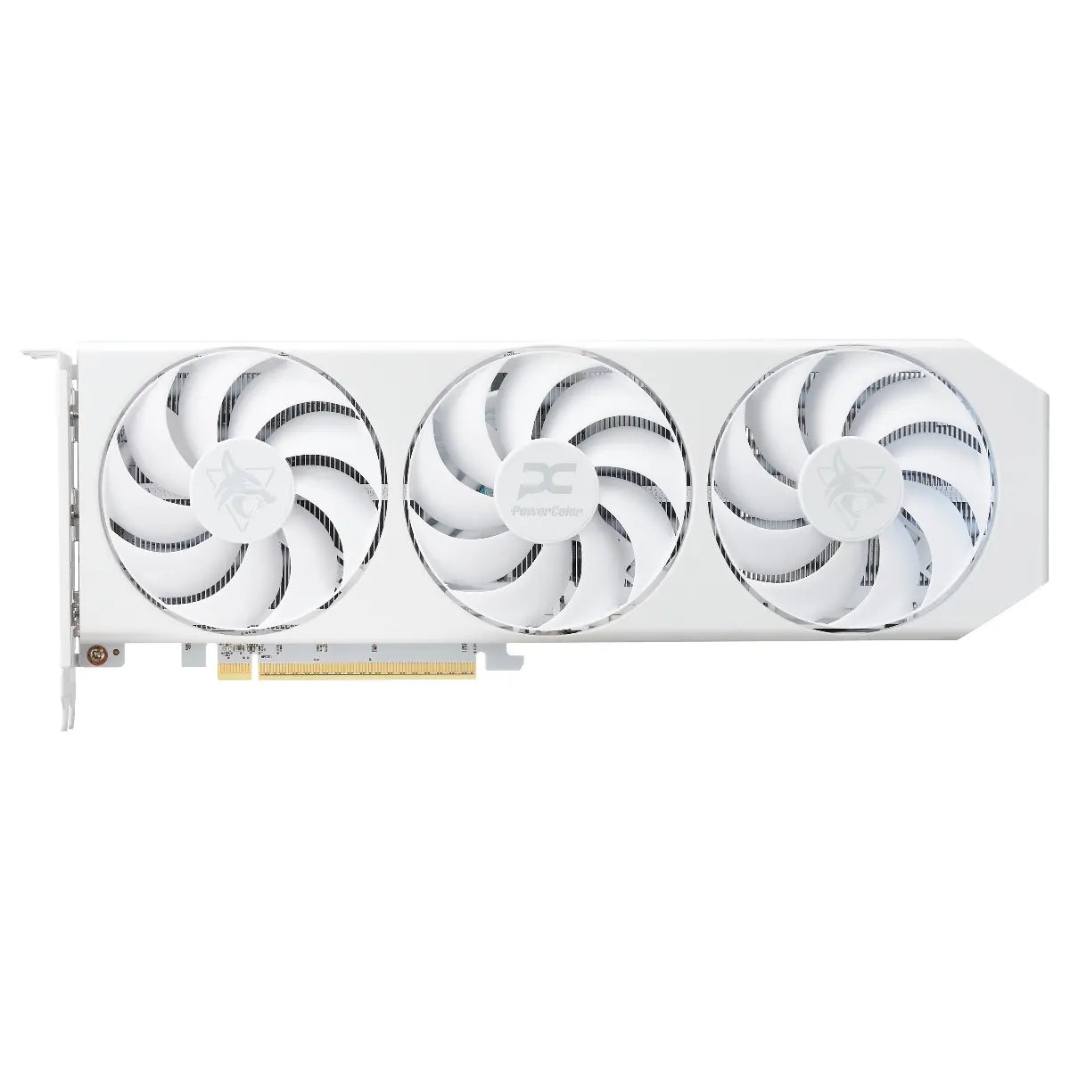 PowerColor Graphic Card Hell Hound 9060XT 16GB 3Fans White