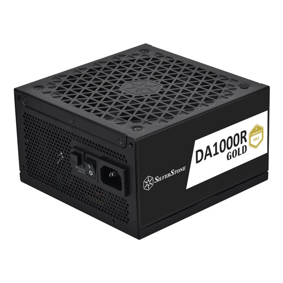 SilverStone Power Supply DA1000R Gold 1000W Fully Modular Black