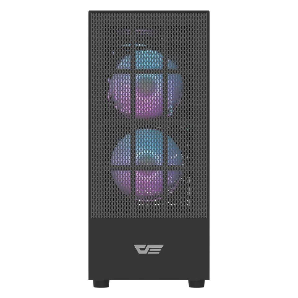 Darkflash Casing A290 Black 3 RGB Fans