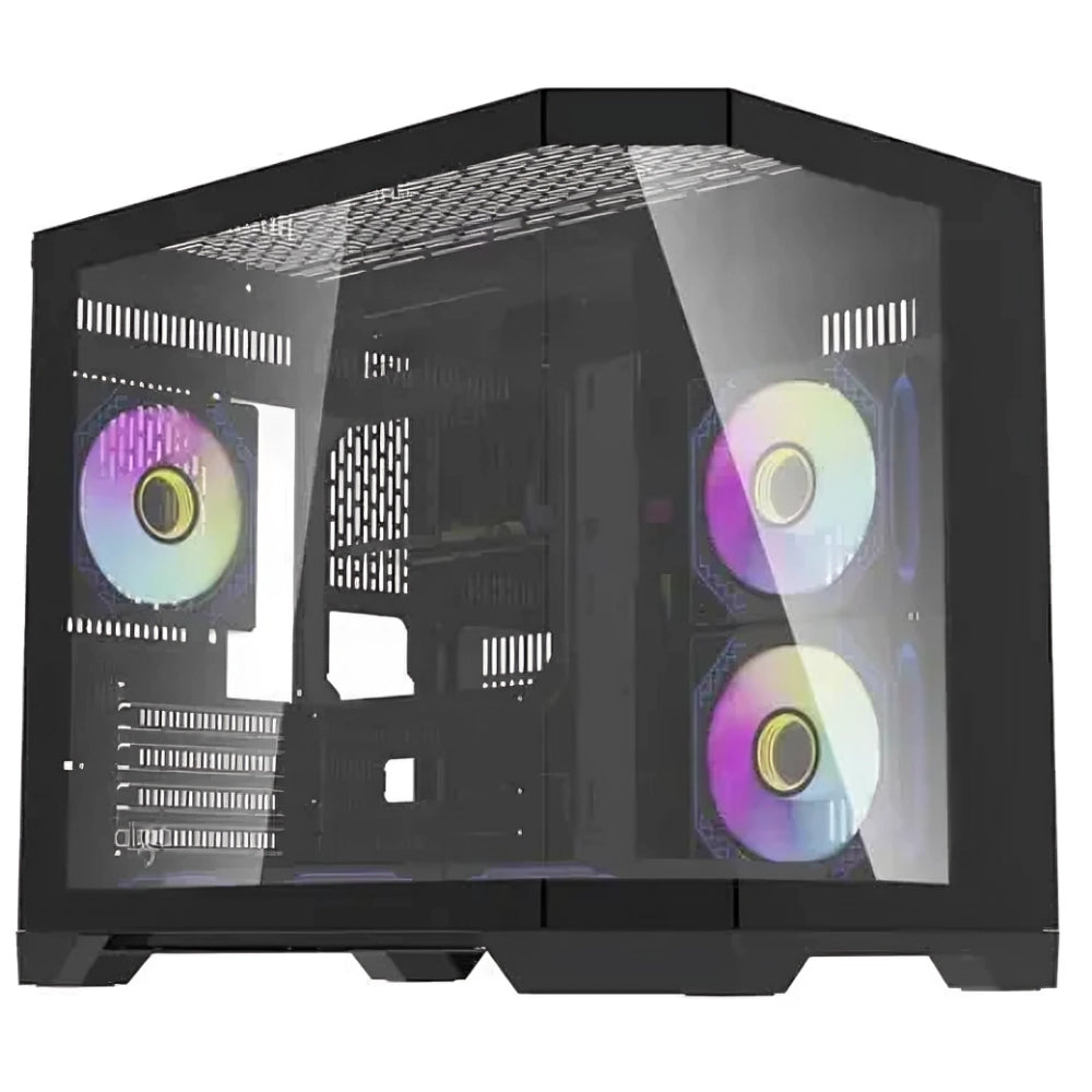 Darkflash Casing FT418 Small Black No Fans