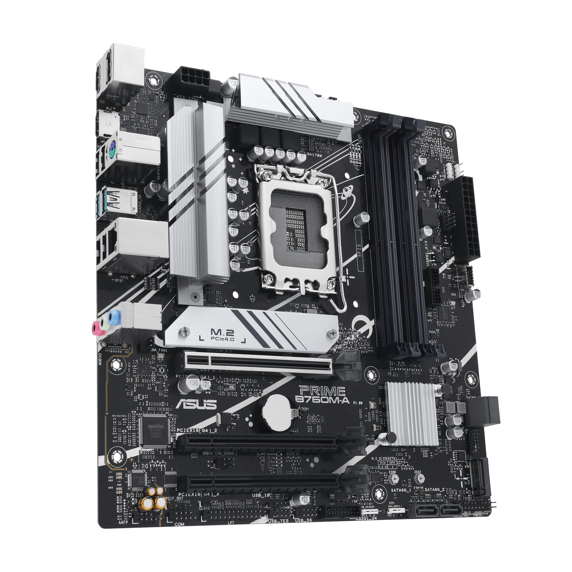 ASUS Motherboard PRIME B760M-A mATX PCIe 4.0 DDR5