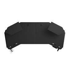 AndaSeat Shadow Warrior Electric Gaming Desk, Adjustable Carbon Fiber
