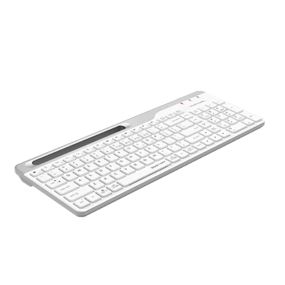 A4Tech Keyboard FBK25 Bluetooth and 2.4G Wireless white
