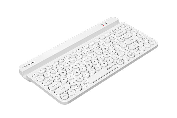 A4Tech Keyboard FBK30 Wireless Bluetooth and 2.4GHz White