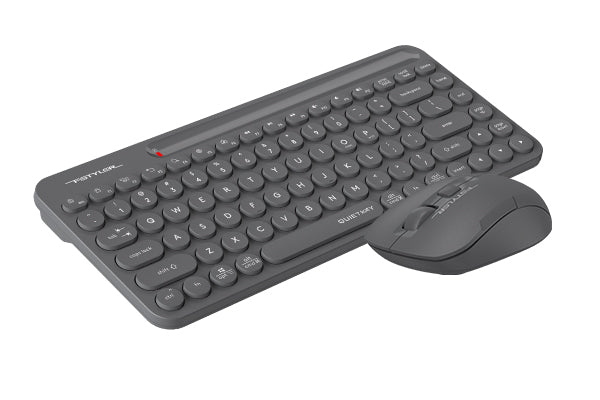 A4Tech Keyboard Mouse FG3200 Air2 2.4G Wireless Desktop Set Grey