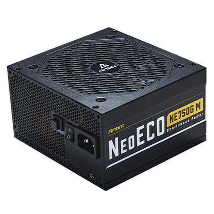 Antec Power Supply NeoECO NE750G M 80+ Gold Certified 750W Fully Modular