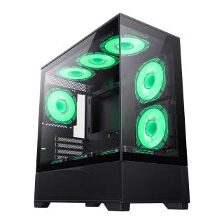 Gamemax Casing vista Mb Micro ATX Transparent Gaming PC