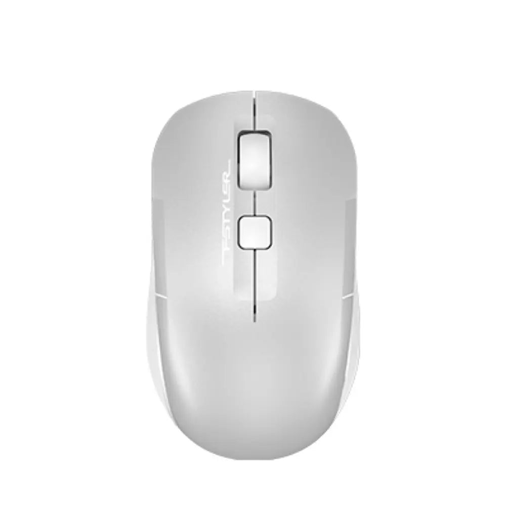 A4Tech Mouse FB26CS Air2 Dual-Mode 2.4GHz Wireless Icy White