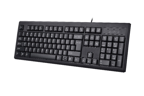 A4Tech Keyboard KR-83 ComfortKey FN Black