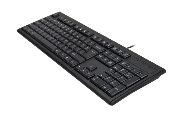A4Tech Keyboard KRS-83 ComfortKey FN Black