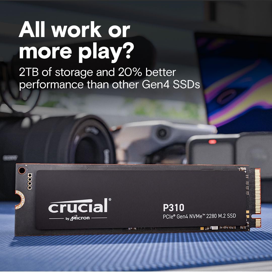 Crucial M.2 NVME SSD P310 Gen4