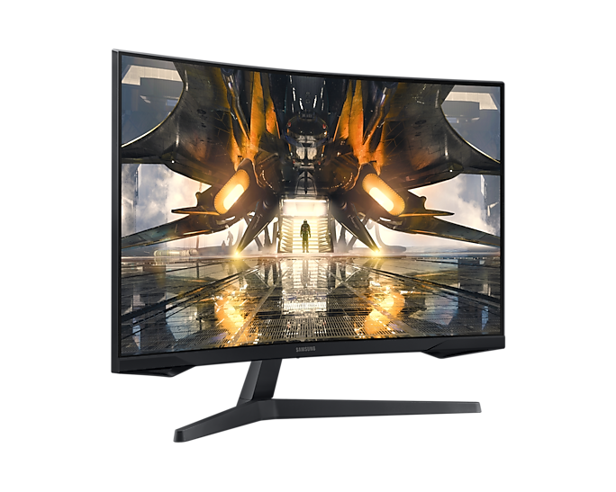 Samsung LED Monitor Odyssey G5 32 Inch Curved Gaming QHD 165Hz 1ms LS32AG550EMXZN