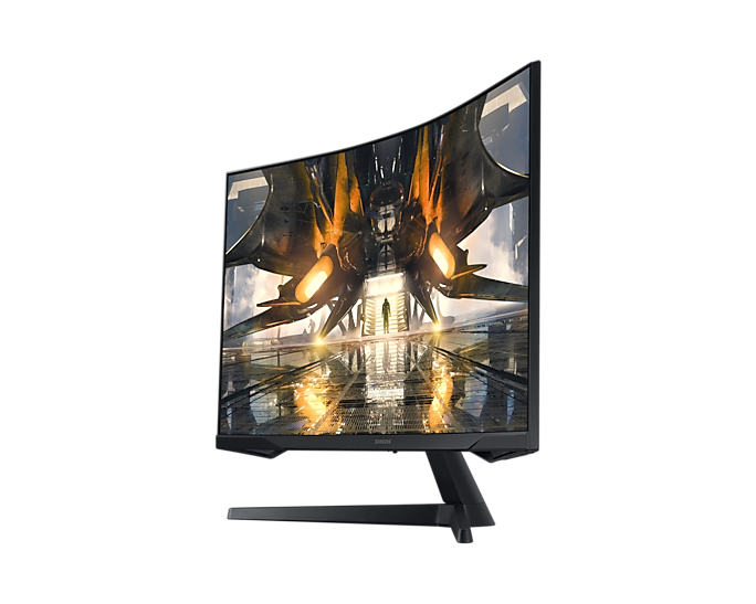 Samsung LED Monitor Odyssey G5 32 Inch Curved Gaming QHD 165Hz 1ms LS32AG550EMXZN