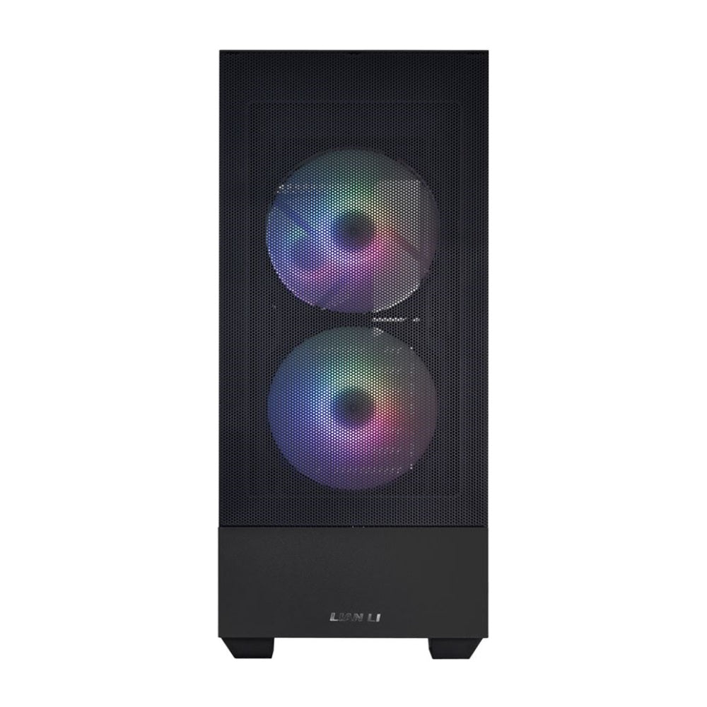 LIAN LI Casing Lancool 205 Mesh Black (2 x140mm ARGB PWM fan, 1x120mm ARGB PWM Fan)