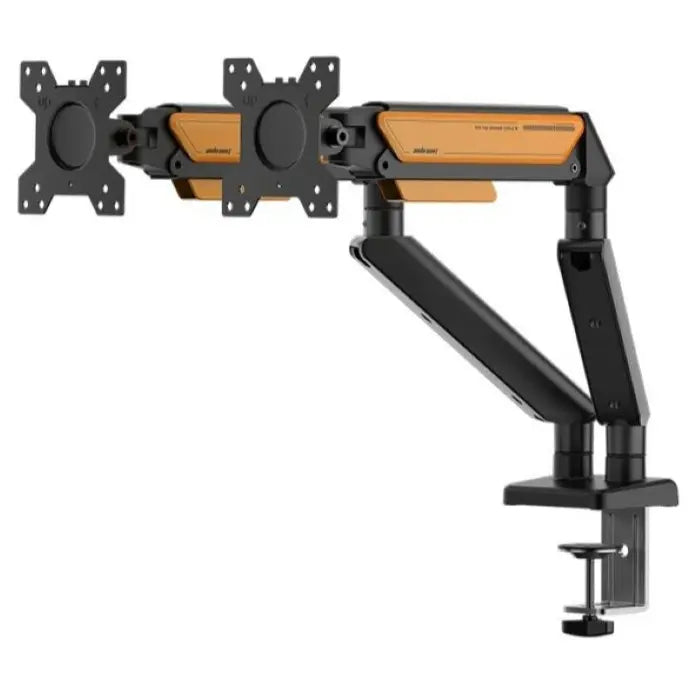 AndaSeat Led Stand Stealth II Duo A6D-2S Ergonomic Monitor Arm – Black/Orange