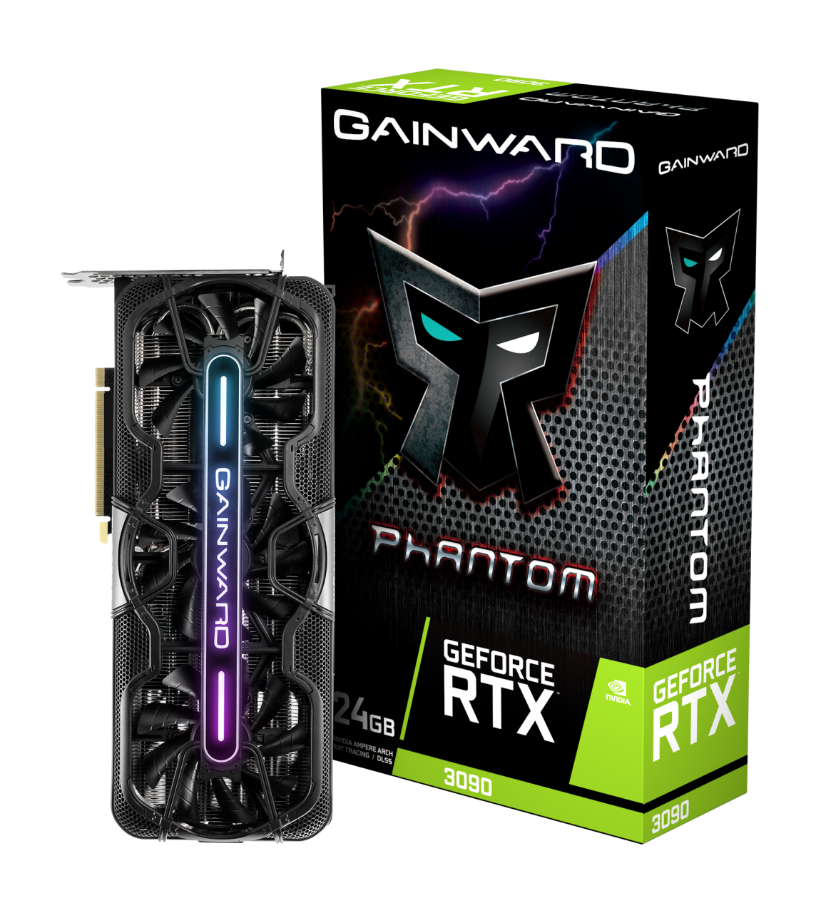 Gainward Graphic Card RTX 3090 24GB Phantom Used With Box