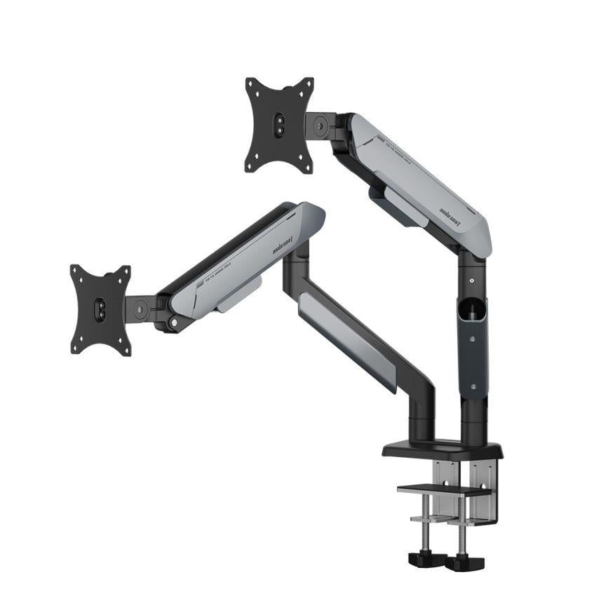 AndaSeat Led Stand Stealth Pro II Duo A9-2S Ergonomic Dual Monitor Arm - Titanium