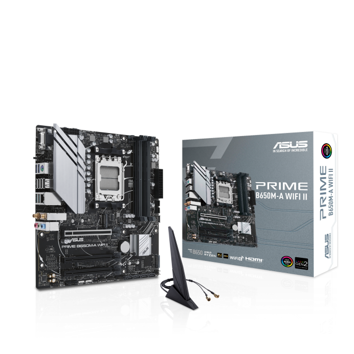 Asus Motherboard ASUS PRIME B650M A WIFI II DDR5